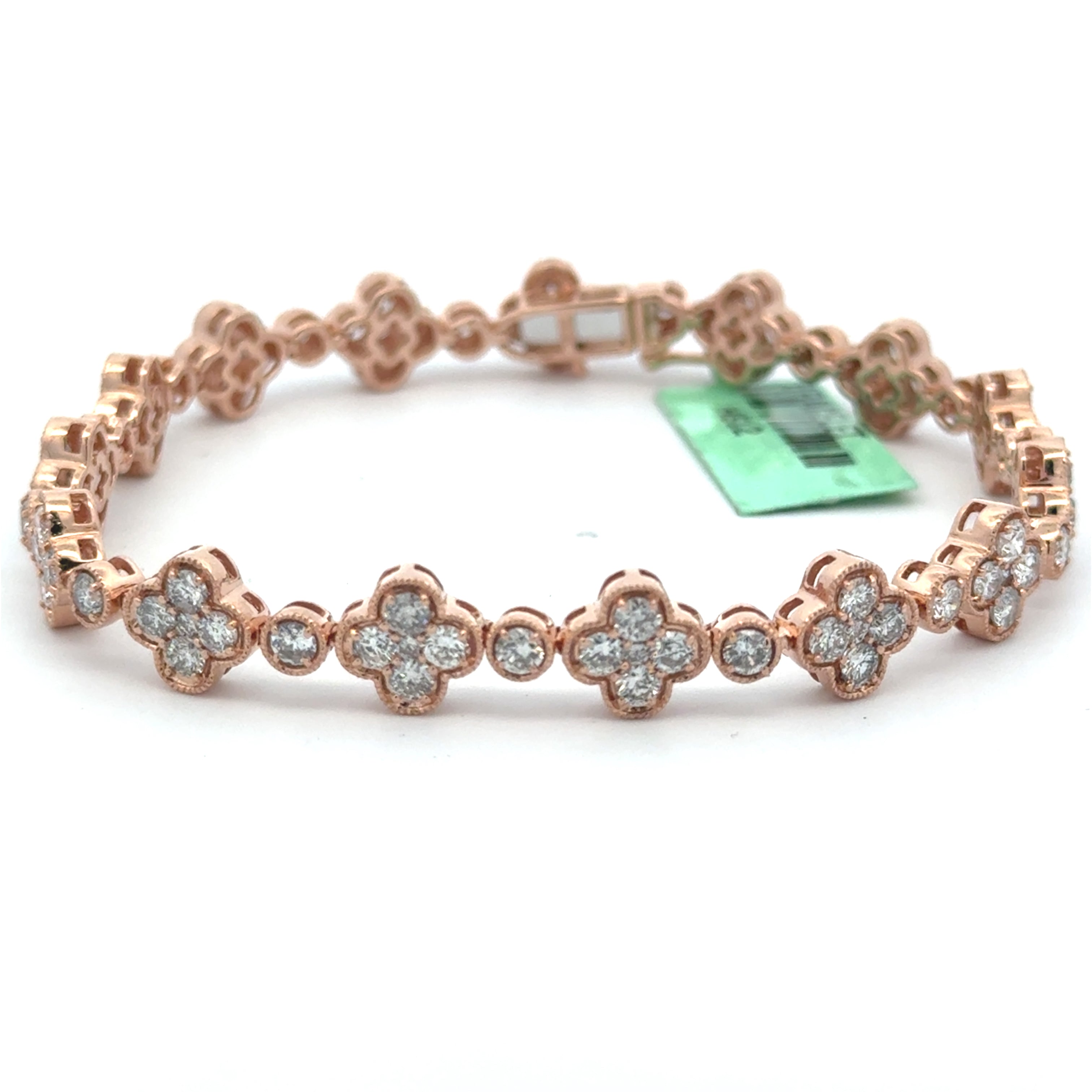 Diamond Clover Bracelet