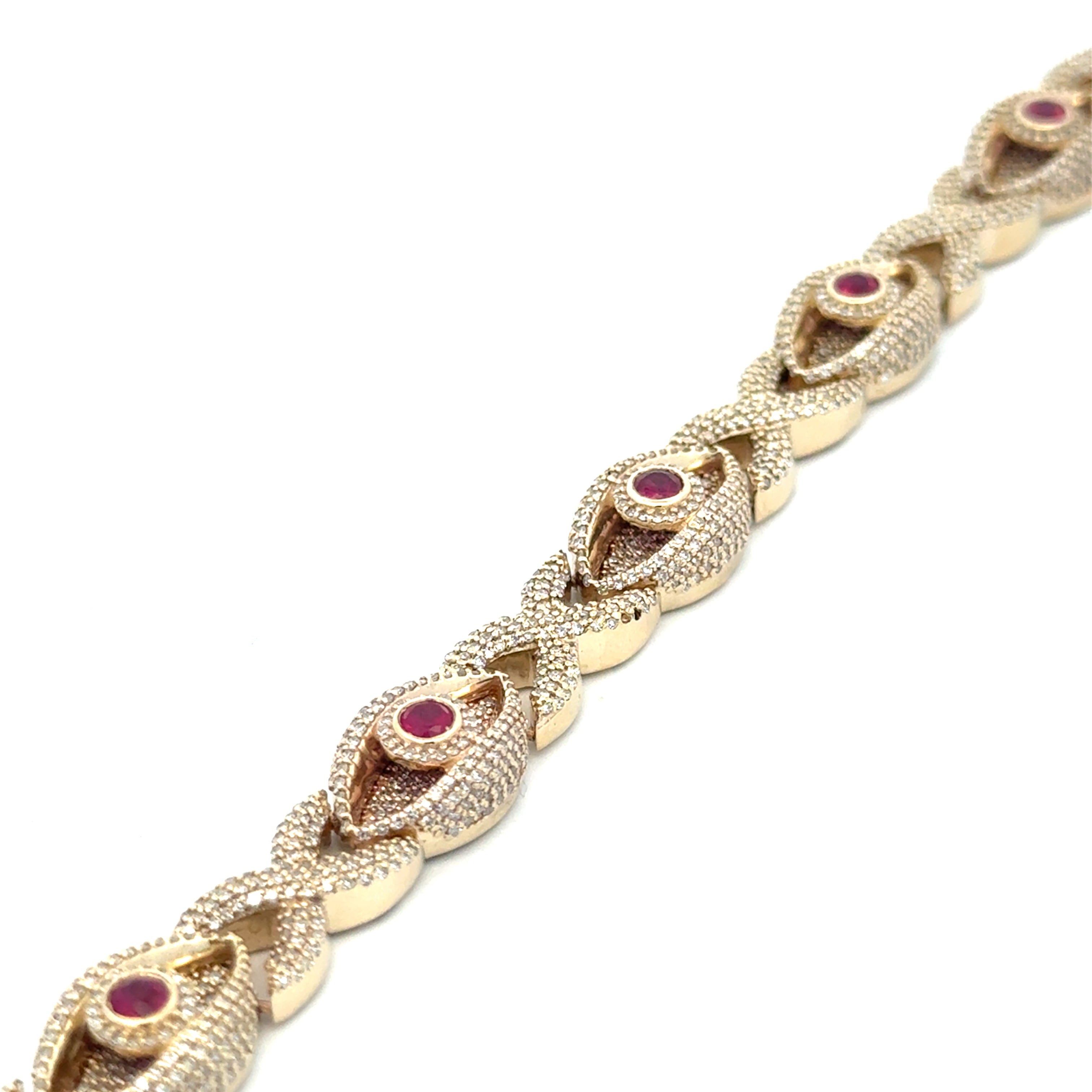 Diamond Evil eye Bracelet