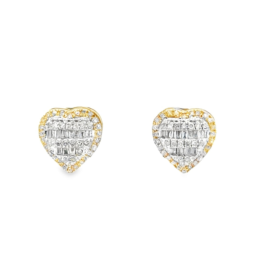 Heart Diamond Earrings