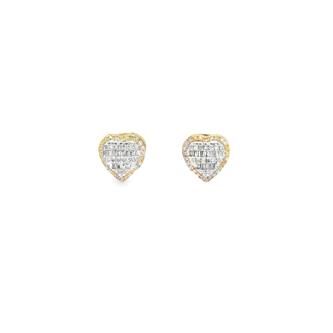 Heart Diamond Earrings